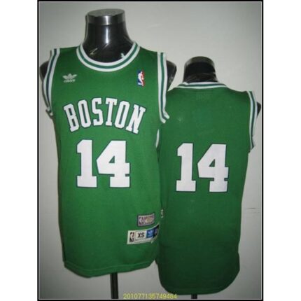 Celtics #14 Bob Cousy Stitched Green Throwback NBA Jersey
