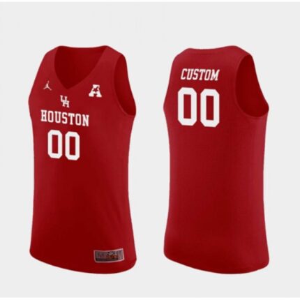 Cougars ACTIVE PLAYER Custom Red Stitched NCAA Jersey