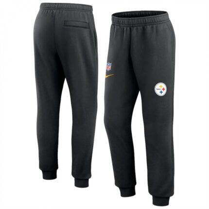 Men's Pittsburgh Steelers Black From Tracking Sweatpants 001