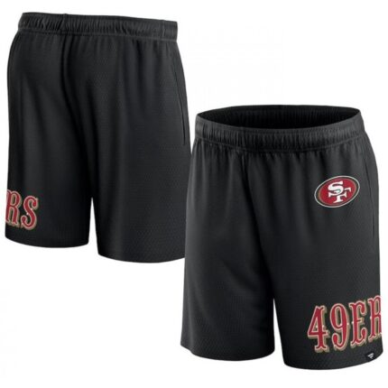 Men's San Francisco 49ers Black Shorts