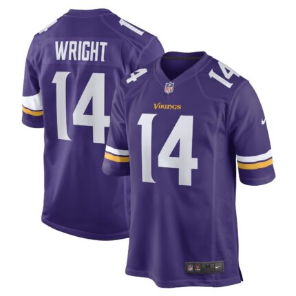 Ryan Wright Minnesota Vikings Nike Game Jersey - Purple