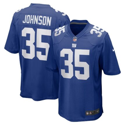 Leonard Johnson New York Giants Nike Game Jersey - Royal