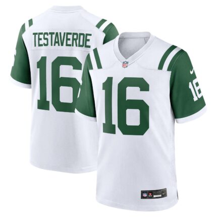 Vinny Testaverde New York Jets Nike Classic Alternate Retired Game Jersey - White