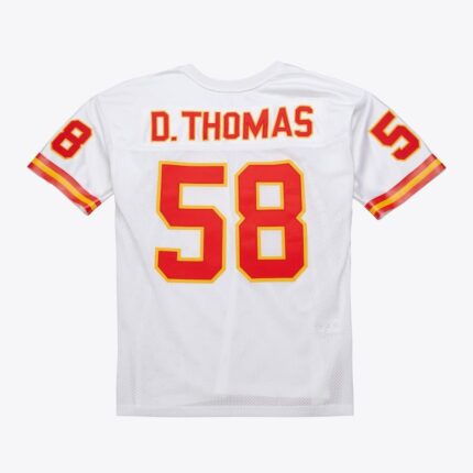 Men's Derrick Thomas White Kansas City Chiefs 1994 Jersey