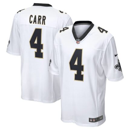 Derek Carr New Orleans Saints Nike Game Jersey - White