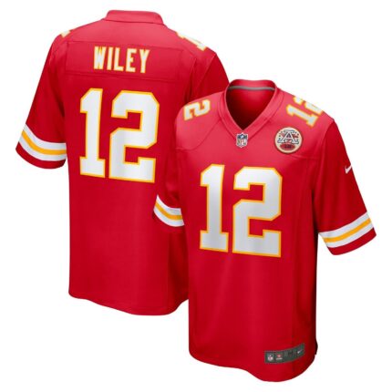 Jared Wiley Kansas City Chiefs Nike Game Jersey - Red