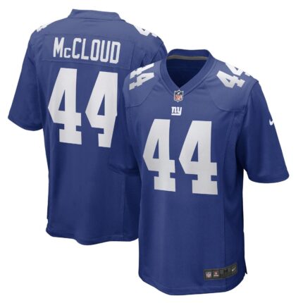 Nick McCloud New York Giants Nike Game Jersey - Royal