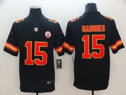 Men's Kansas City Chiefs Patrick Mahomes Jersey - Black