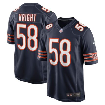 Darnell Wright Chicago Bears Nike Game Jersey - Navy