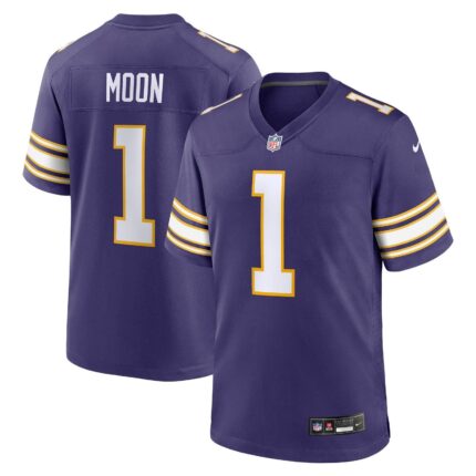 Warren Moon Minnesota Vikings Nike Classic Retired Game Jersey - Purple