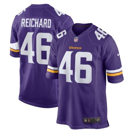 Will Reichard Minnesota Vikings Nike Game Jersey - Purple