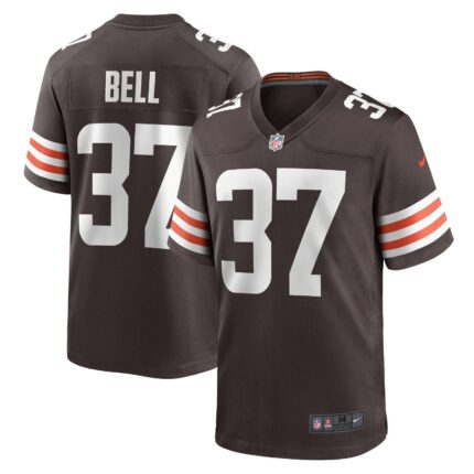 D'Anthony Bell Cleveland Browns Nike Game Jersey - Brown