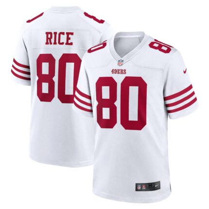 Jerry Rice San Francisco 49ers Nike Retired Game Jersey - White